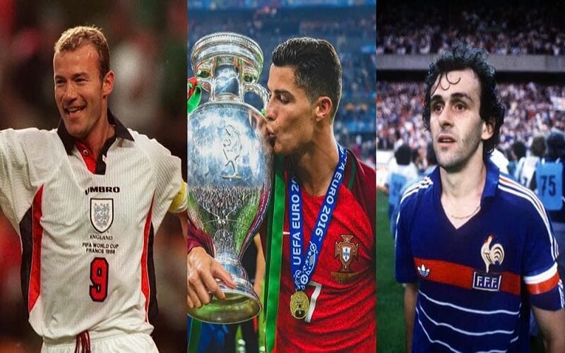 Top 10 cầu thủ ghi nhiều bàn thắng nhất Euro trong lịch sử