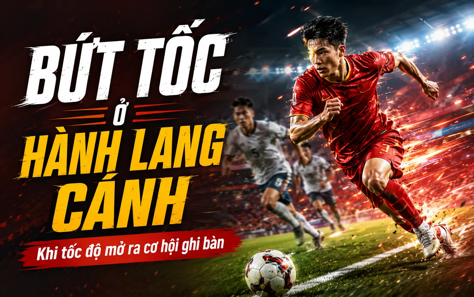 Cầu thủ chạy nhanh nhất: Khi tốc độ trở thành vũ khí hủy diệt trên sân cỏ