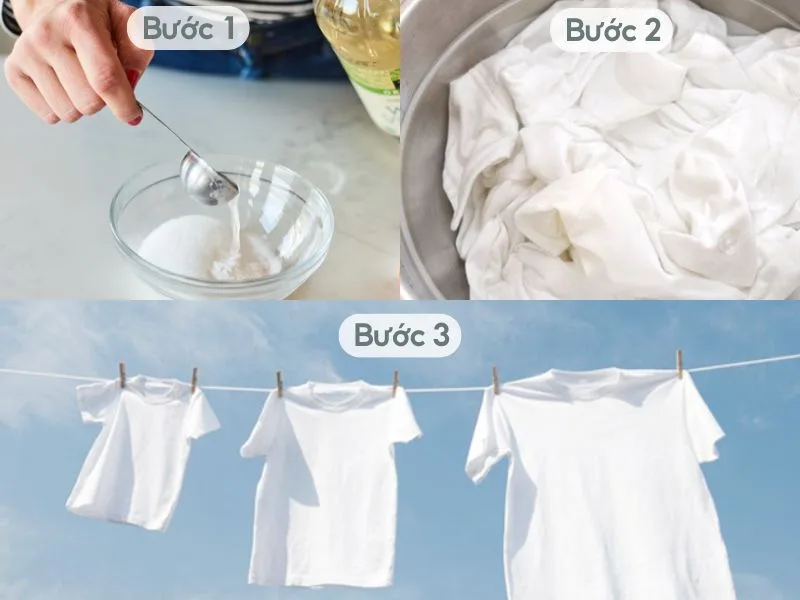 Cách tẩy vết ố vàng trên áo trắng – Hiểu về nguyên nhân và các phương pháp hiệu quả